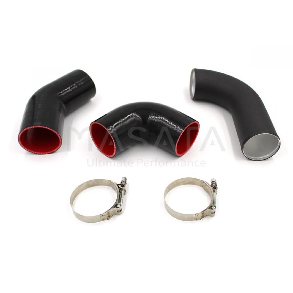 Σωλήνας J Intercooler 3" και κολάρα της Masata για BMW N54 N55 E82 E90 E92 135I & 335I(X) (MST0251)