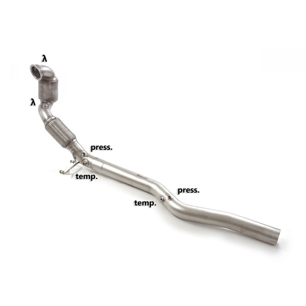 Καταλύτης Group N της Ragazzon 200cpsi OPF/GPF Removal 76mm για Audi S3 8Y 2.0 TFSi 2024+ (50.0948.80)