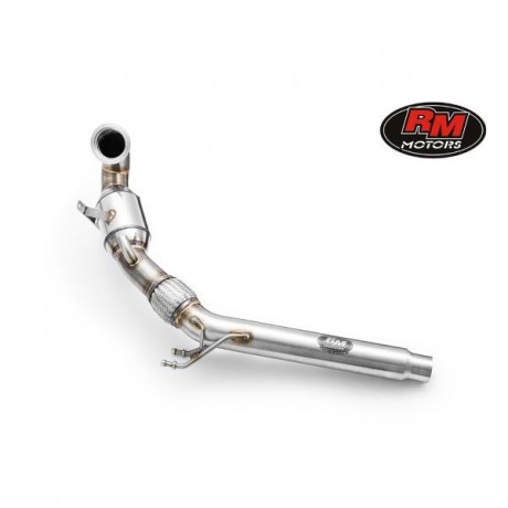Downpipe της RM Motors για Audi A3 8V / Seat Leon Cupra MK3 / VW Golf VII GTi / VW Passat B8 / Skoda Octavia RS MK3 / Skoda Superb MK3 1.8+2.0 TSi+TFSi FWD (216102)