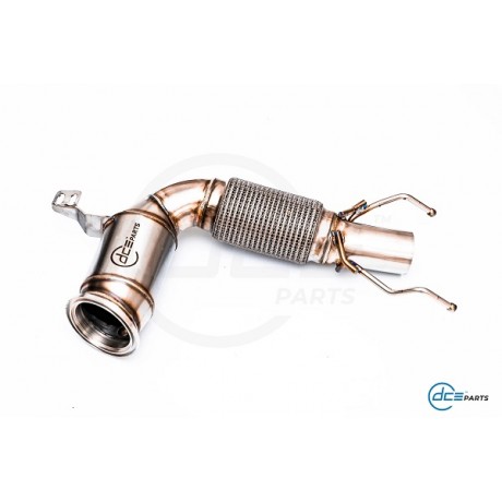 Downpipe της DCE Parts για BMW B48 F40 M135I, F45 220I, 225I, X1 F48 20I 25I X2 F39 20I 25I M35I XDRIVE, Mini Cooper S, JCW F54 F55 F56 F57 F60 (DCE-F40F56-CL)