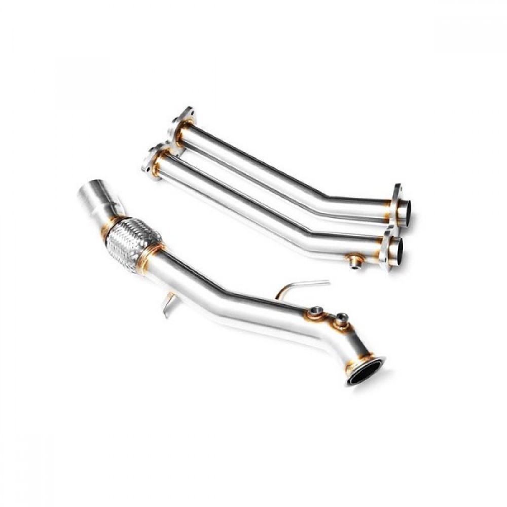 Downpipe Set (Catalyst + DPF) της RM Motors για BMW E60, E61 535d M57N (PROM.112107+112108)