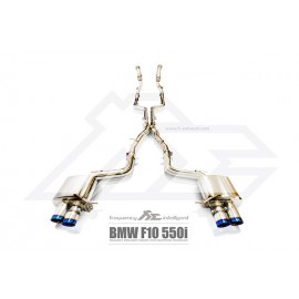 Εξάτμιση από καταλύτη και πίσω της FI Exhaust για BMW M550i F10/F11 (BN-F1063-CBV)