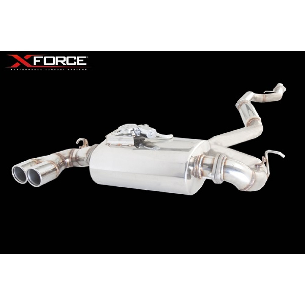 Εξάτμιση από καταλύτη και πίσω της XForce για BMW F20 125i 2011+ 63mm (ES-BF20-125-VMK-CBS)