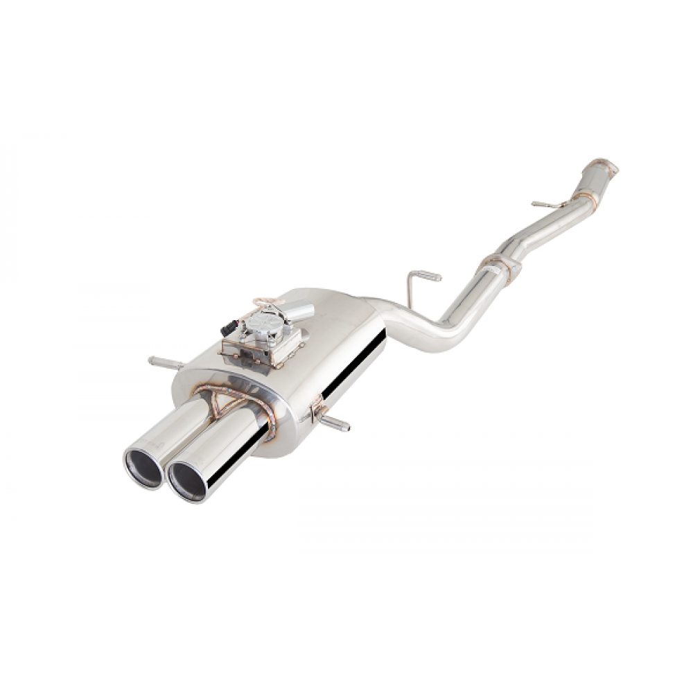 Εξάτμιση από καταλύτη και πίσω της XForce για Subaru WRX/STi 94-07 76mm Twin Tip Oval (ES-SW05VMK5-CBS)