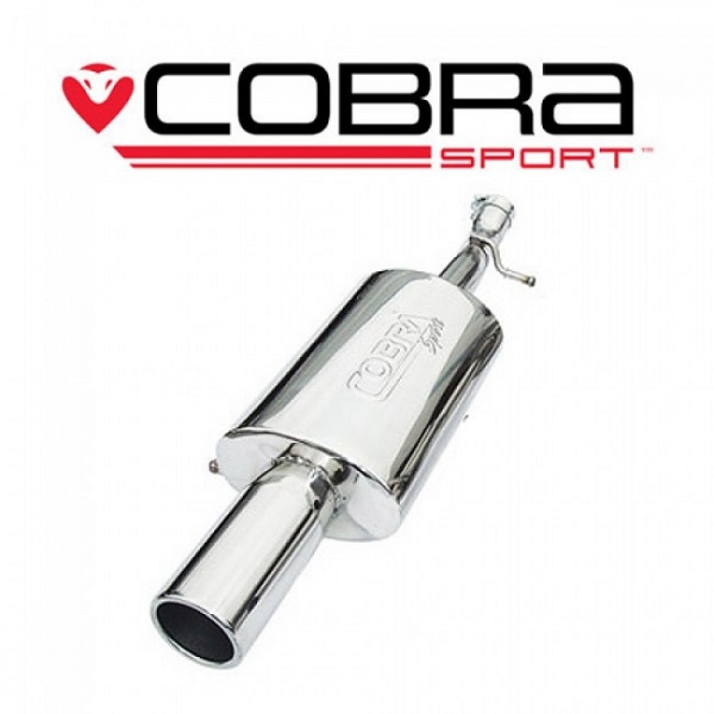 Τελικό εξάτμισης της Cobra Sport για Ford Fiesta MK6 Zetec S 2002-2007 (FD40)