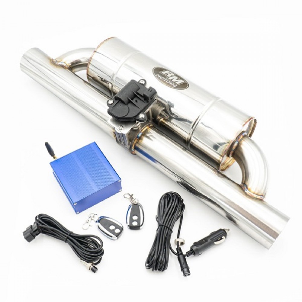 Τελικό εξάτμισης της RM Motors με κλαπέτο και τηλεχειρισμό για ρύθμιση ήχου (PROM.OVP01/63/350/E)