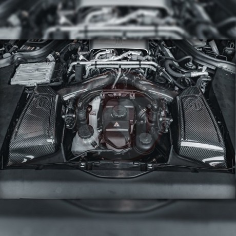 Κιτ Εισαγωγής Αέρα Carbon 102mm της Wagner Tuning για Mercedes AMG GT, GT S, GT C, GT R 2015+ (300001006)