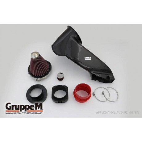 Κιτ Εισαγωγής Αέρα Carbon της Gruppe M για Audi RS4 B7 4.2FSi (FRI-0194)
