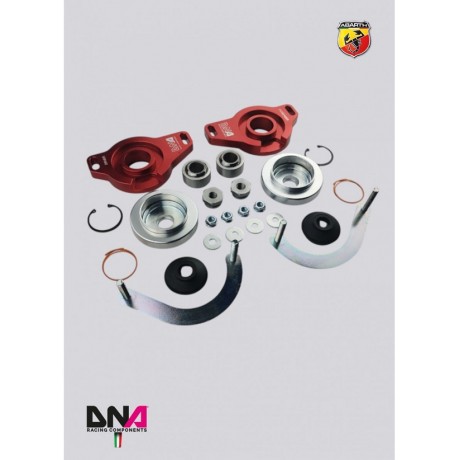 Ρυθμιζόμενα Top Mount Εμπρός της DNA Racing για Fiat 500 + Abarth 2007+ (PC2024)