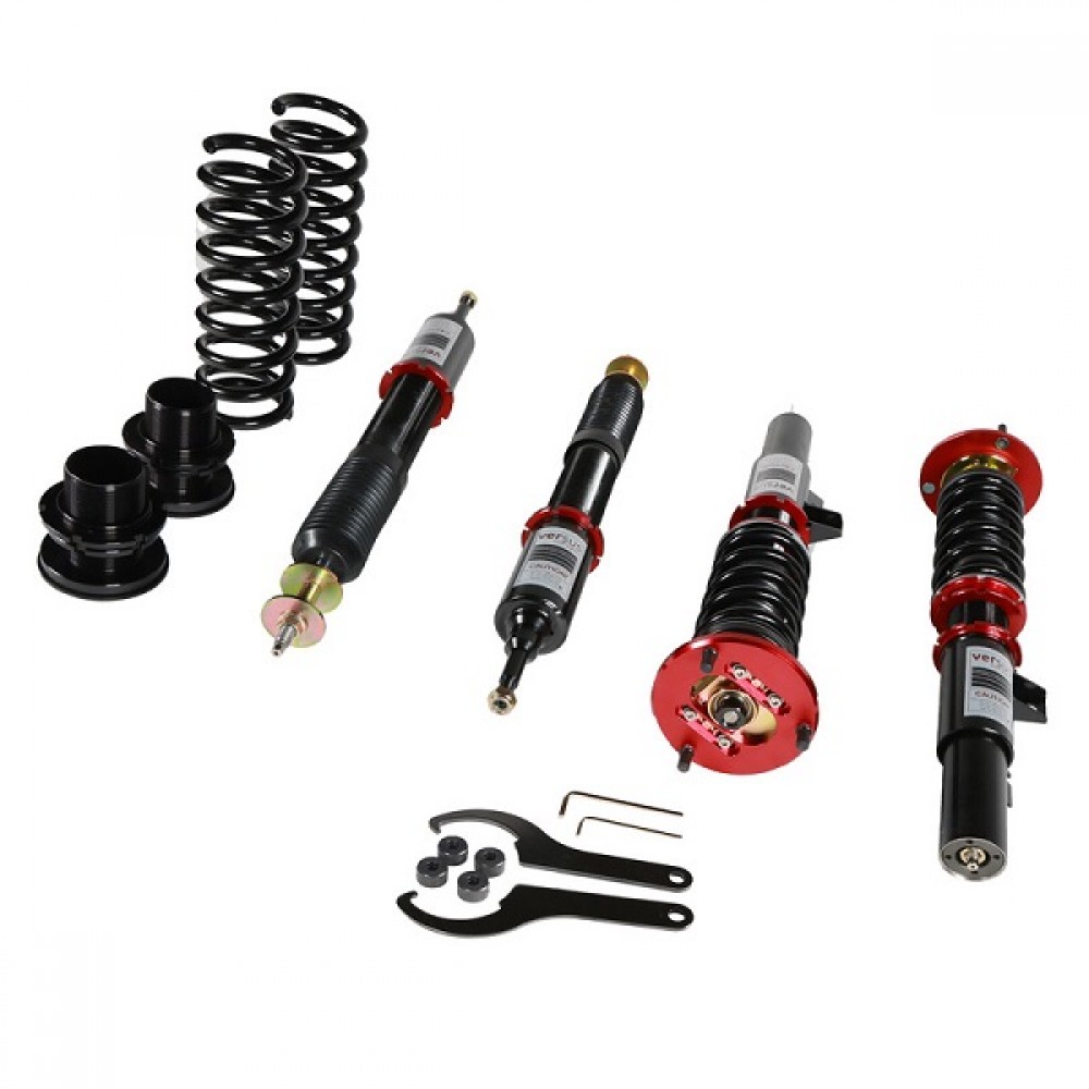 Coilovers Sport της Versus για BMW Series 1 E8x 04-11 ρυθμιζόμενα σε ύψος και σκληρότητα (VSCLV0003)