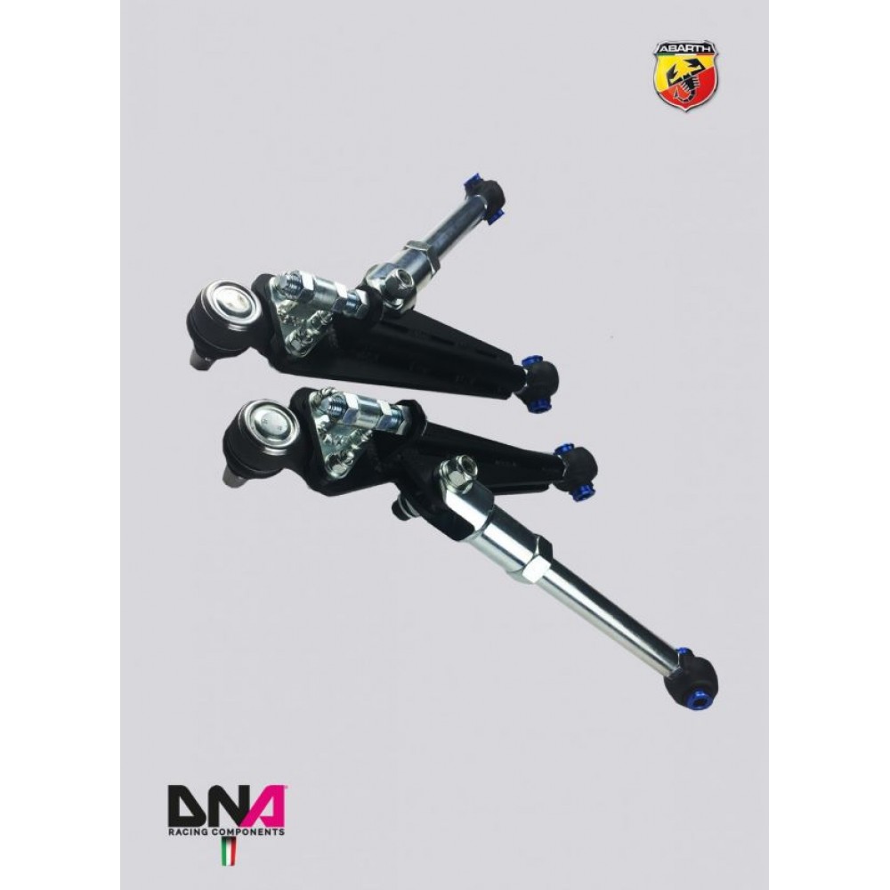 Ρυθμιζόμενα Ψαλίδια Εμπρός της DNA Racing για Fiat 500 Abarth 2008+ (PC1109)