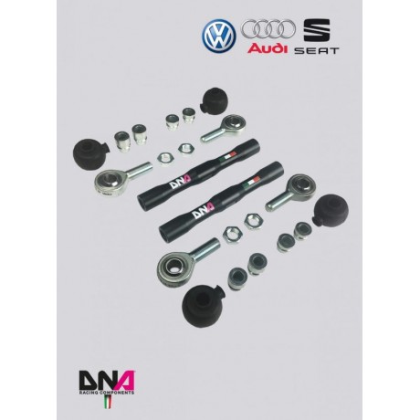Ρυθμιζόμενες Πίσω Κόντρες της DNA Racing για Audi: A1 (03-12)/2.0 S1 TFSi e 2.0TFSi QUATTRO only/A3 (03-12)/TT (06-15)/Vw: Beetle (11-)/Golf V-VI (03-13)/Scirocco III (08-17)/Seat: Leon MK2 (05-13) (PC1315)
