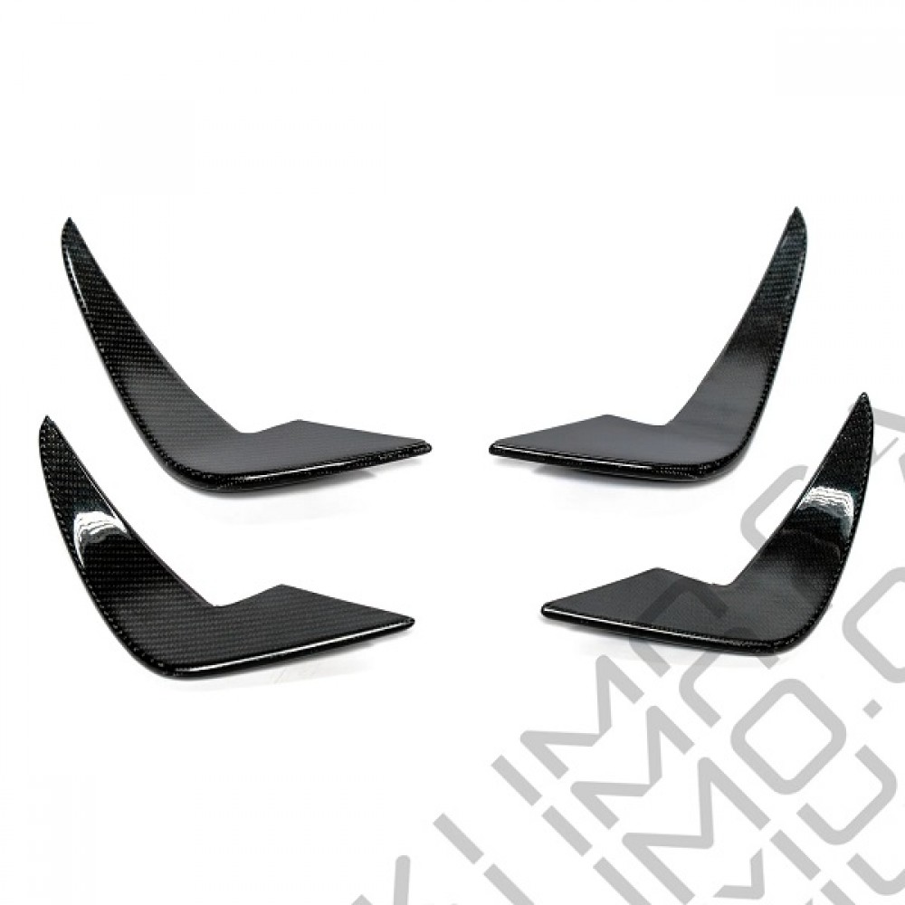Carbon Fiber Πτερύγια Προφυλακτήρα Εμπρός της Kumo Carbon για BMW M2/M2C F87 (BMW-ACC005)