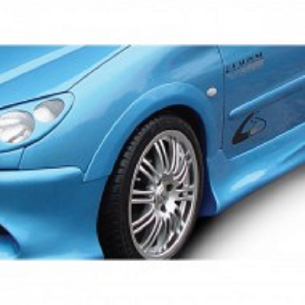 Φρυδάκια τροχών της Carzonespecials για Peugeot 206 (CZ00001_4)