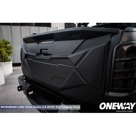 Προστατευτικό κάλυμμα πόρτας πορτμπαγκάζ της Oneway Automotive για MITSUBISHI L200 Triton Series 5/6 2015+, FIAT Fullback 2015-2019 (TC07.005)