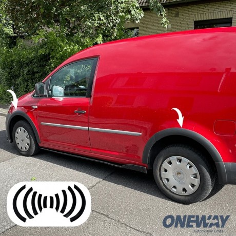 Σετ φρυδάκια τροχών της Oneway Automotive για VW Caddy MK4 2015-2021 / TUV (WA03.014)